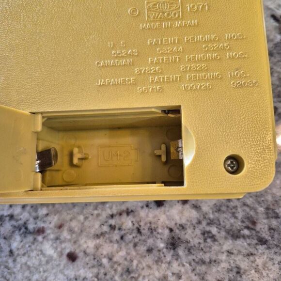 Waco 1971 Vintage Draw Poker Toy Cordless Electric Battery Operated C Battery - Picture 6 of 6